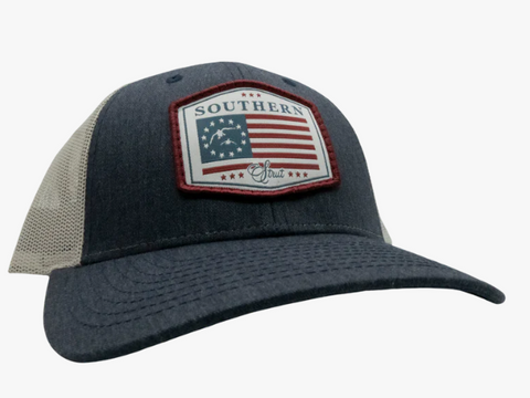 DUCK FLAG WOVEN PATCH HAT