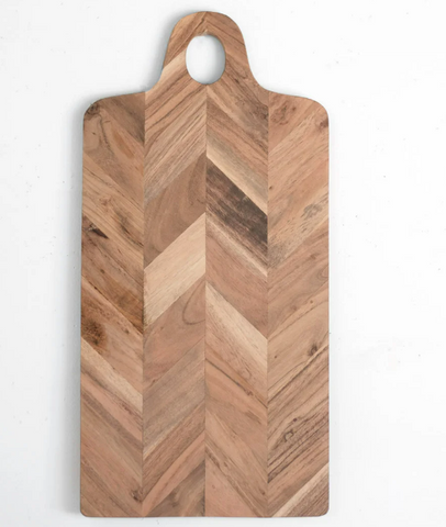 19.69" CHEVRON STYLE SERVING TRAY