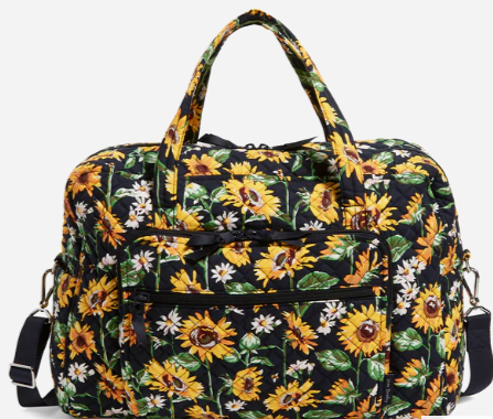 Weekender Travel Bag Sunflowers