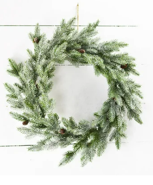 20" EVERGREEN WREATH