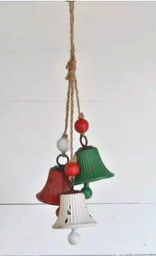 TRI COLOR CLASSIC HOLIDAY BELLS