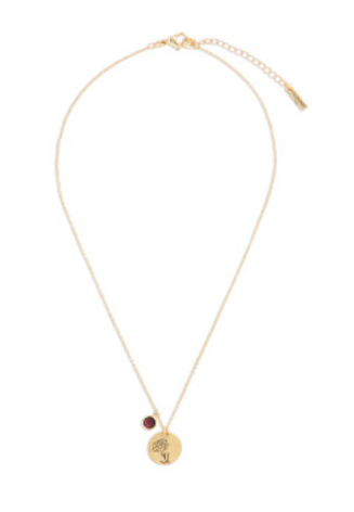 Birthstone Charm Necklace