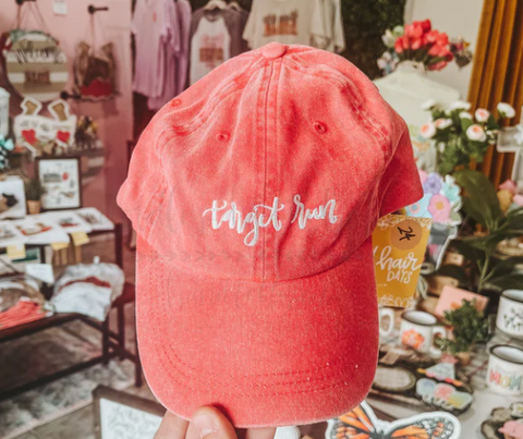 Target Run Embroidered Hat