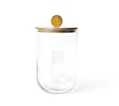 Mini Wooden Lid Happy Everything Glass Jar