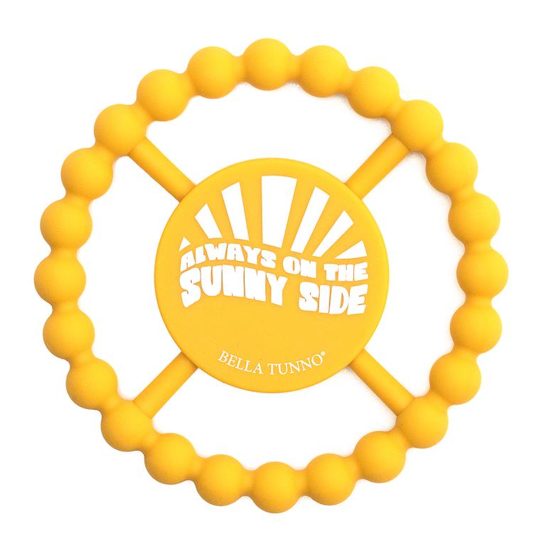 ALWAYS ON THE SUNNY SIDE HAPPY TEETHER