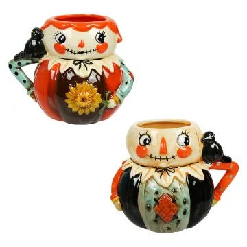 Johanna Parker Scarecrow Boy & Girl Mugs