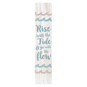 WORD BLOCK Rise With The Tide And Go With The Flow