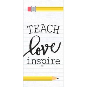WORD BLOCK Teach Love Inspire