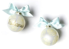 FLORAL BRIDESMAID ORNAMENT