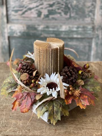 Autumn Blush Pumpkin Candle Ring | 16