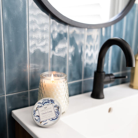 Greenleaf Candle-Classic Linen