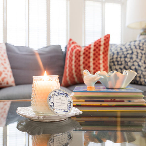 Greenleaf Candle-Classic Linen