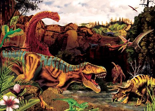Cobble Hill "Dino Story" Tray Puzzle