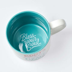 Bless Your Soul Mug Boots Lace