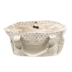 Mainstreet Collection Canvas Diaper Bag Gray