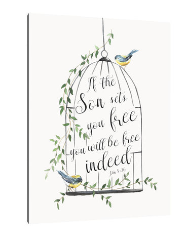 John 8:36 Canvas