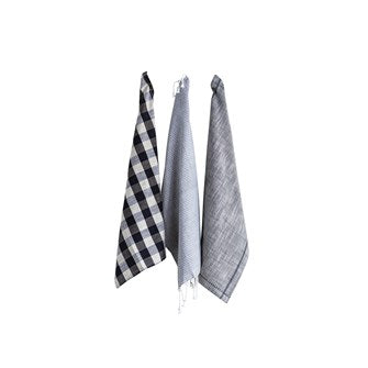 28"L x 18"W Cotton Tea Towels, Set of 3