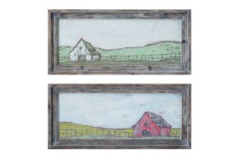 Wood Framed Barn Picture