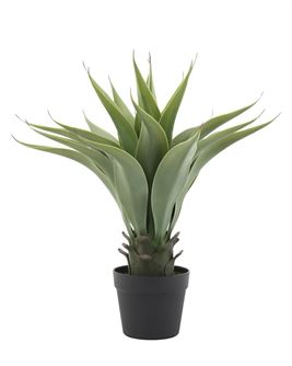 Faux Agave Plant In Pot