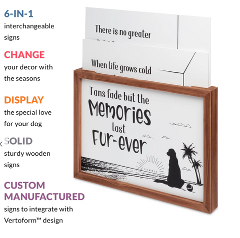 Switch Up Signs- A DOG’S YEAR 6-IN-1 INTERCHANGEABLE SIGN COLLECTION