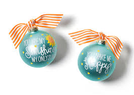 Coton Colors You Are My Sunshine Glass Ornament