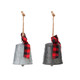 Metal Bell Ornaments - 2 Assorted