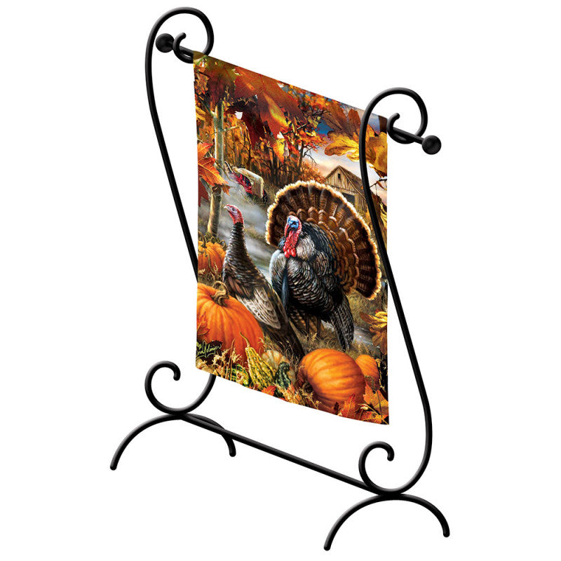 Scroll Garden Size Flag Stand