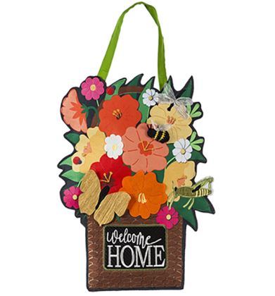 Garden Friends Welcome Door Decor