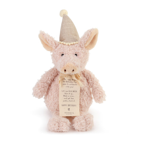 Piggy Wigg the Birthday Pig Plush Toy