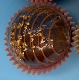 Elizabeth's Delightful Edible Coffee Creamer Bomb-Hazelnut