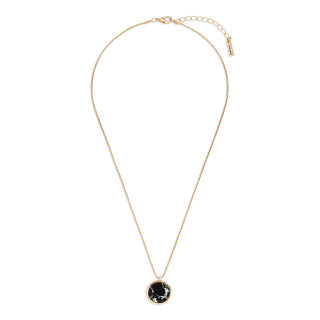Necklace - Black Marble