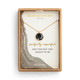 Necklace - Black Marble