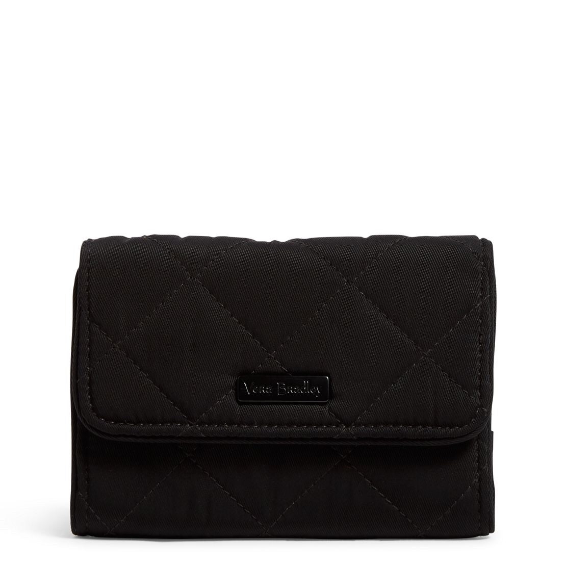 Iconic RFID Riley Compact Wallet - Black