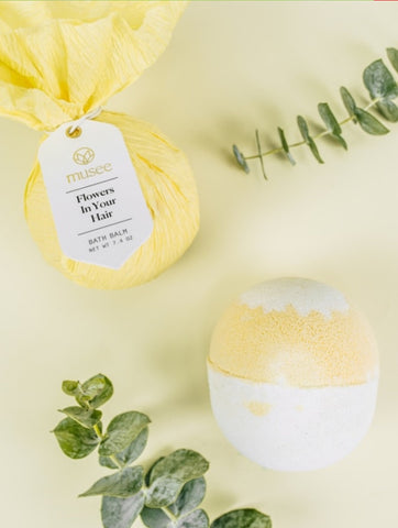 Flowers In Your Hair Bath Bomb