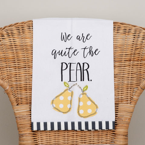 Daughters of Hope India:We are Quite the Pear Tea Towel