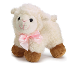 Plush Lamb with Brown Feet