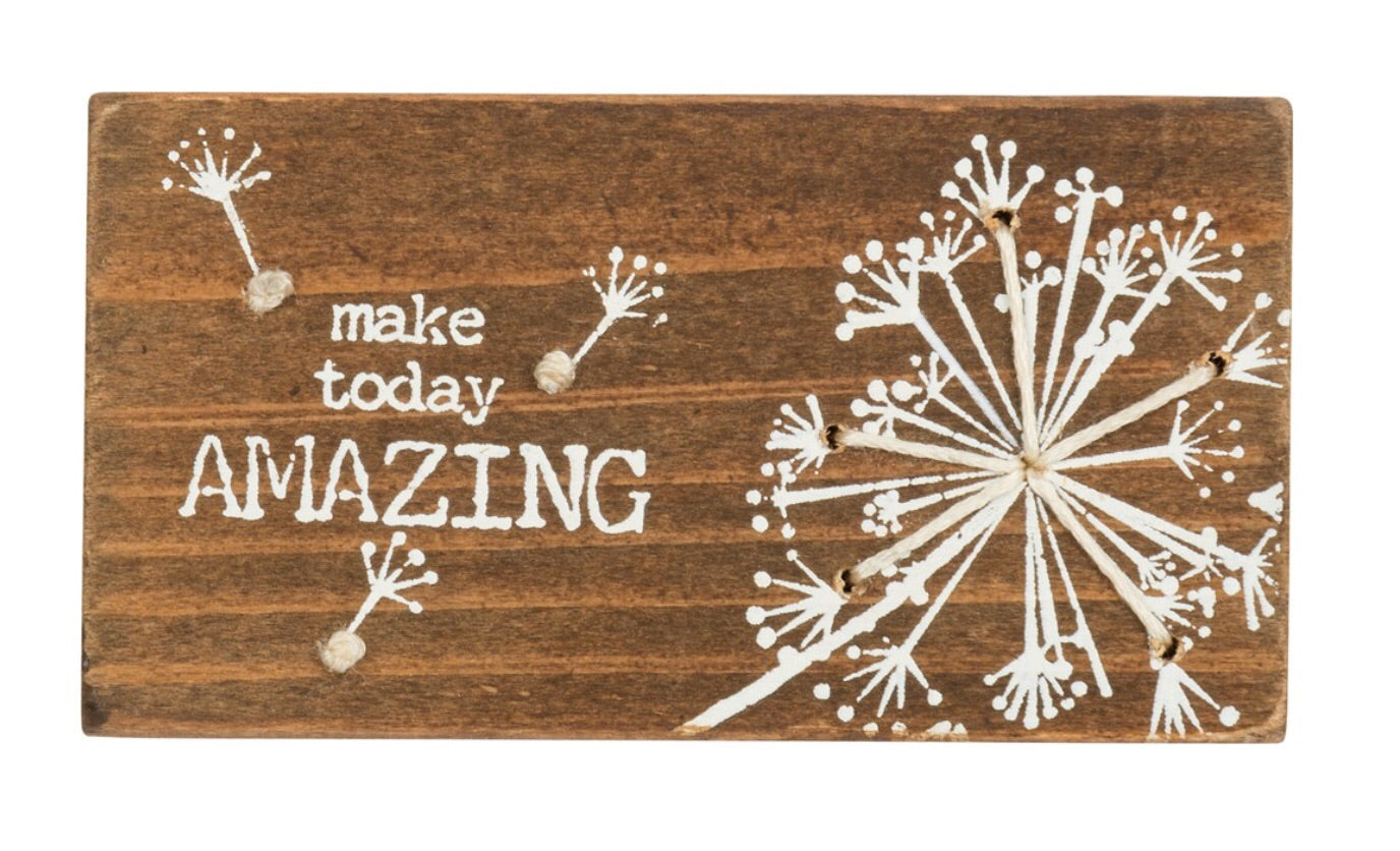 Make today amazing stick art