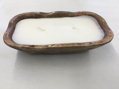 Large Mud Pie Petite Dough Bowl Candle