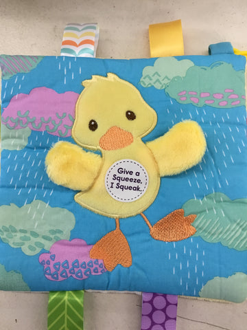 Mary Meyer Crinkle Me Taggies- Dipsy Duck