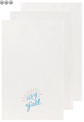 Bakers Floursack Hey Y’all Dishtowels- 3 Pack