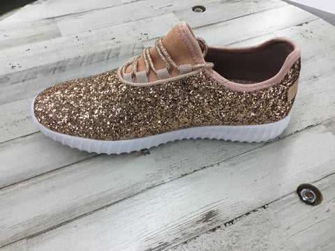 Forever Rose Gold Glitter Shies
