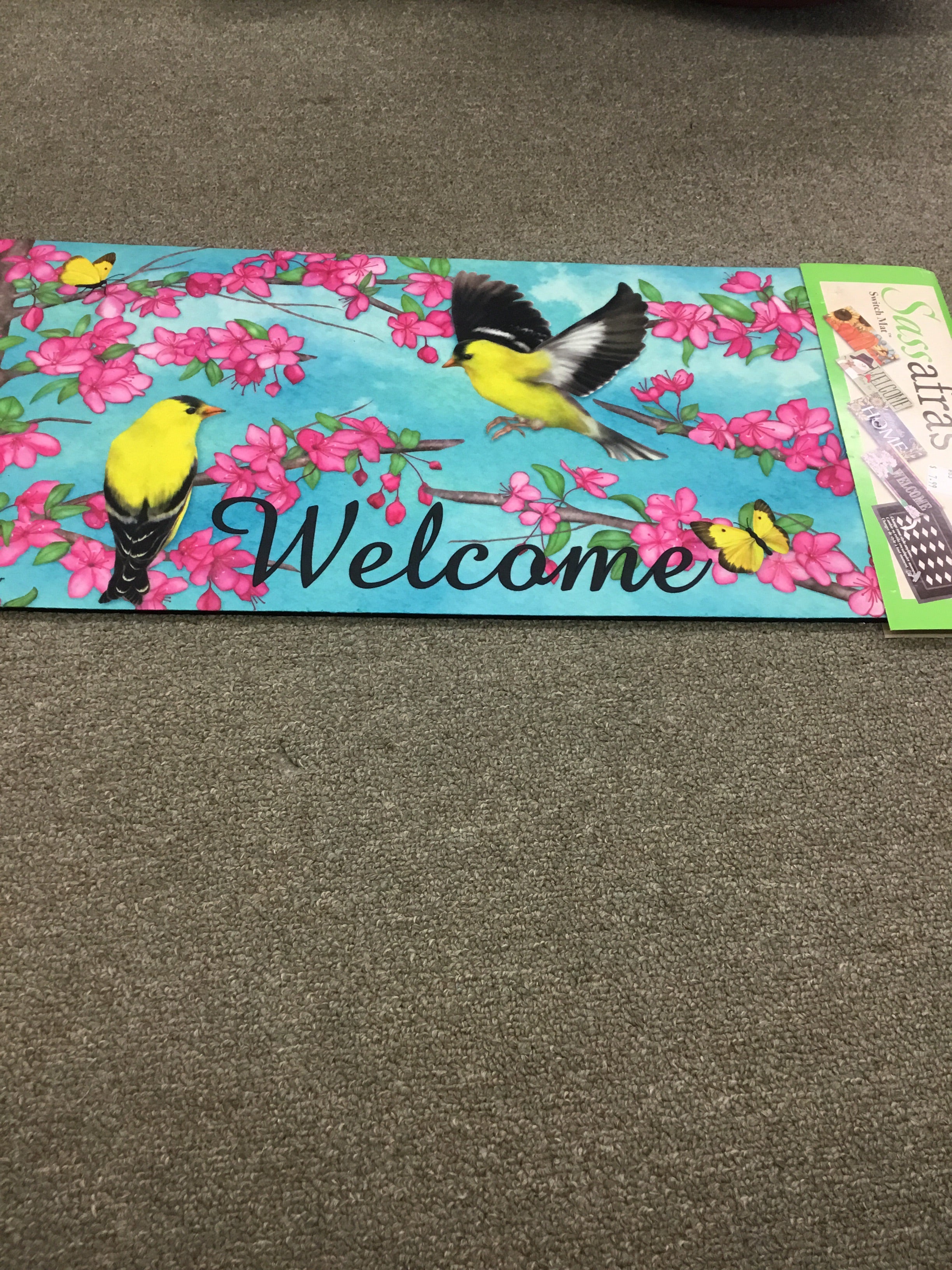 Spring Finches Sassafrass Switchmat