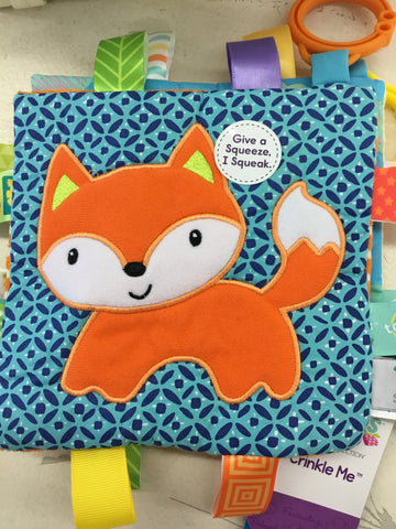 Mary Meyer Crinkle Me Taggies- Fox