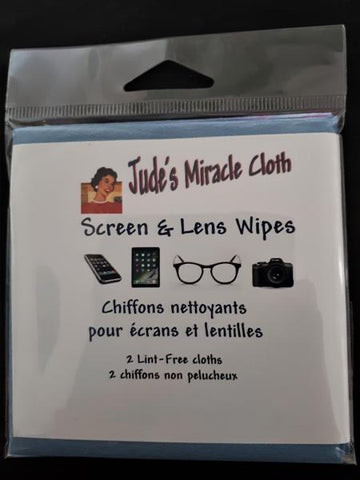 Jude’s Miracle Cloth - Screen & Lens Wipes