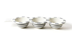 Stone Stripe Mini Trio Bowl