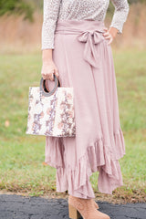 Dusty Mauve Skirt