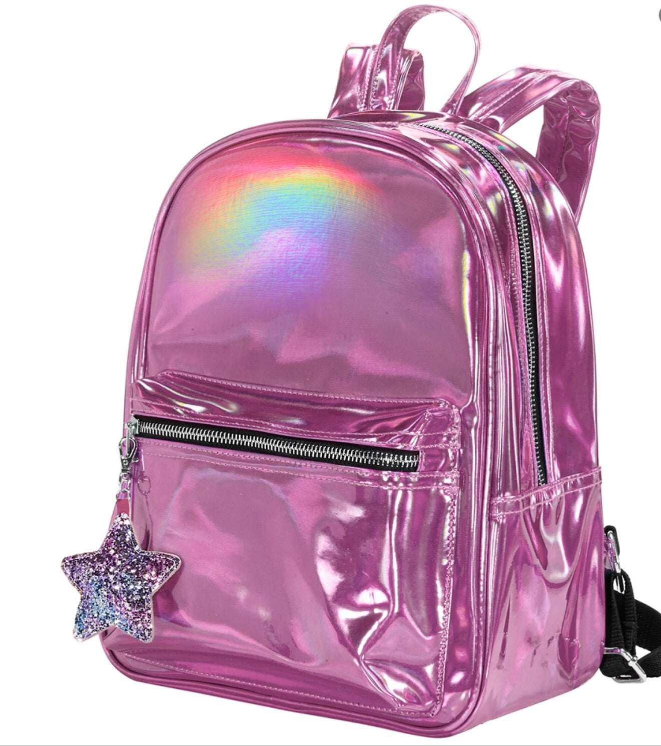Pink hologram wallet