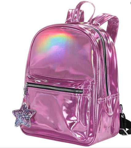 Pink hologram wallet