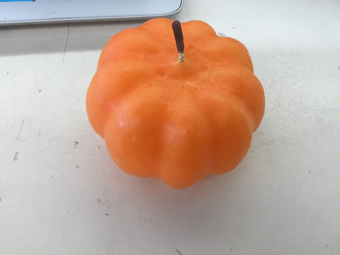 Vance Kitira Orange pumpkin candle