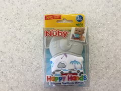 Nuby Happy Hands Silicone Mittens